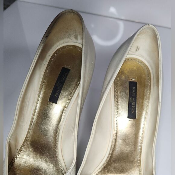 Louis vuitton leather pointed-toe pumps size 39 - Picture 8 of 14